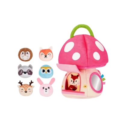 Picture of Sensory Stuffed Jungle Mushroom Plush Toy