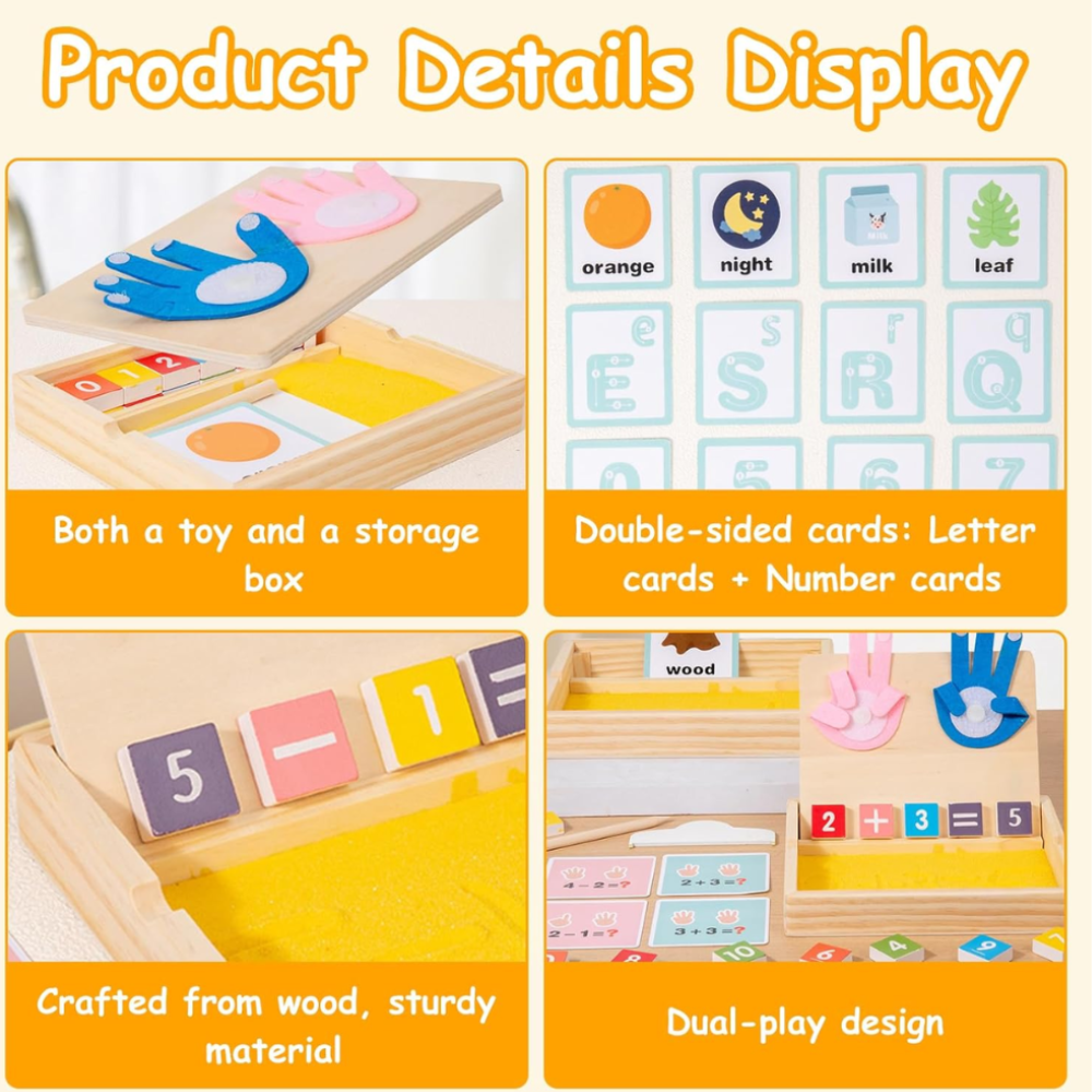 ZÉRA Mom Club. Alphabet & Number Tracing Box