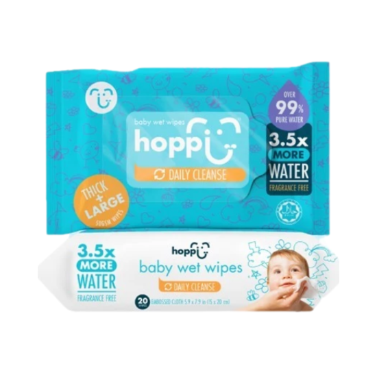 Picture of 99% Premium Water Baby Wipes 20 sheets  x1