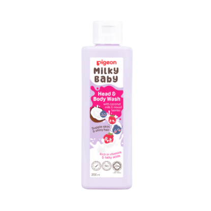 Picture of Milky Baby Head and Body Wash 200ml