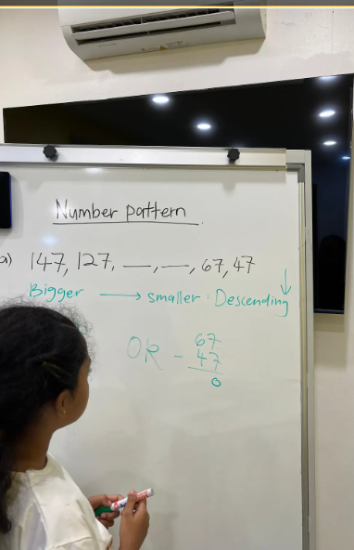 Picture of Mental Maths Class