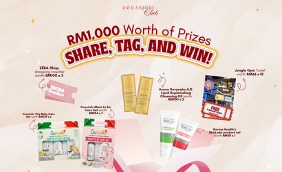 ZÉRA Mom Club Trial Giveaway | Win RM1,677 in Rewards