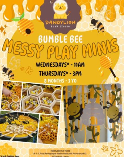 Picture of Bumble Bee Messy Play Minis