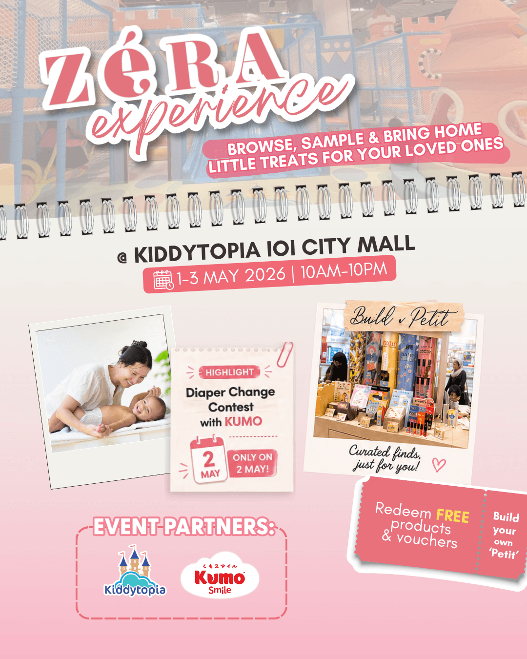 ZÉRA Experience @ IOI City Mall | Free Kids Event (1–3 May)