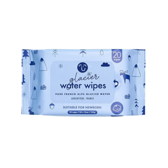 Picture of Glacier Water Wipes 20 sheets