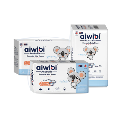 Picture of Baby Comfy Dry Diapers Tape & Pants (1Pack)