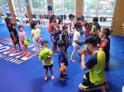 Picture of Kids Active Kickboxing + Self Defense Class