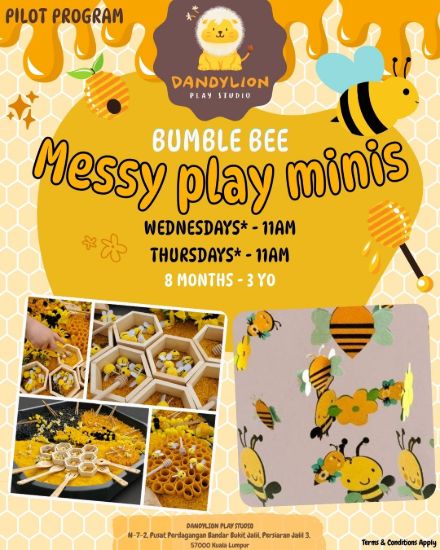 Picture of Bumble Bee Messy Play Minis