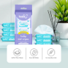 Picture of Premium 99% Mini Baby Water Wipes  - 7 Wipes (1 unit)