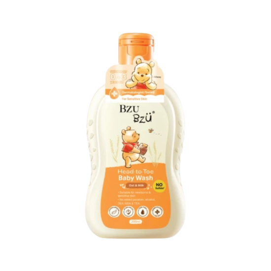 Picture of Head-to-Toe Baby Wash (Oat & Milk) - 200ml POOH IP