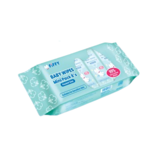 Picture of Baby Wipes Pure Mini Pack 8'S X 1