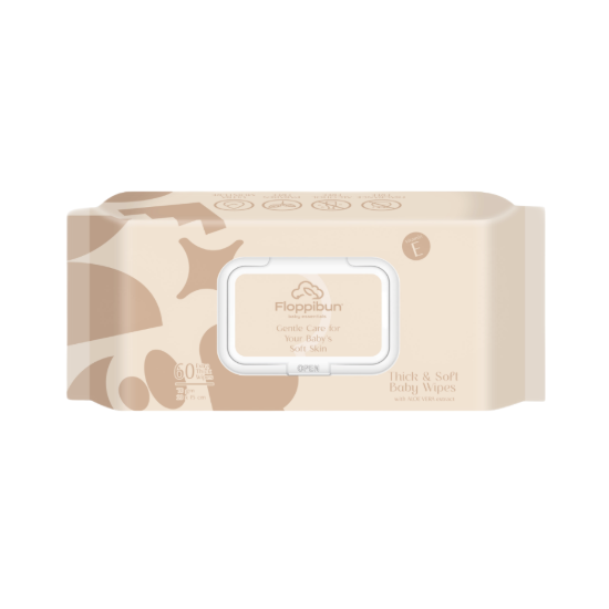 Picture of Thick & Soft Baby Wipes (60 sheets)