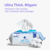 Picture of Glacier Water Wipes 80 sheets