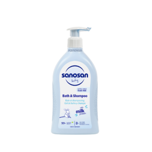 Sanosan Baby Bath & Shampoo 500ml - Image 3