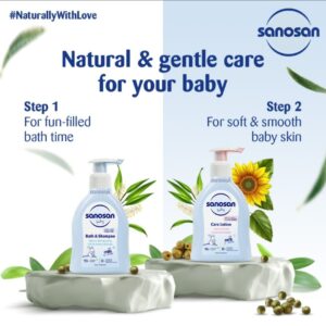 Sanosan Baby Bath & Shampoo 500ml - Image 5