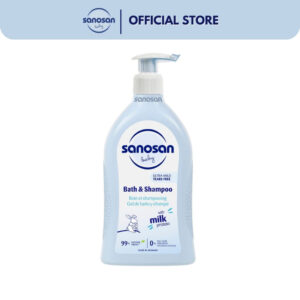 Sanosan Baby Bath & Shampoo 500ml - Image 2