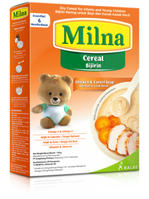 Milna Baby Cereal Chicken & Carrot Soup For 6+ Babies (120g) - Image 3