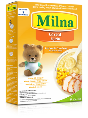 Milna Baby Cereal Chicken & Corn Soup (120g) For 8+ Babies - Image 3
