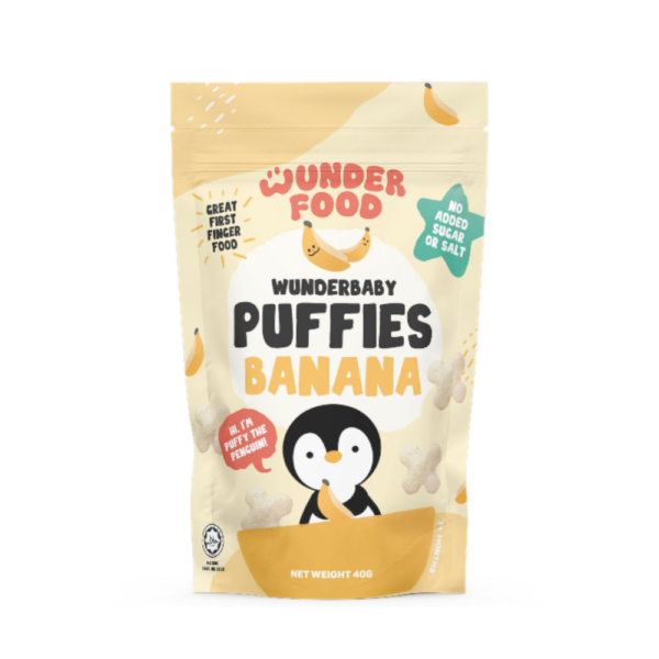 Wunderbaby Puffies - Banana 40g