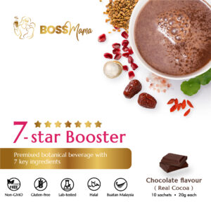Boss Mama 7-Star Milk Booster (Chocolate Flavour) - Image 4