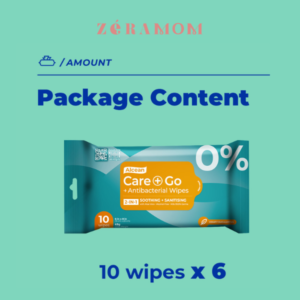 Alcean - Clean+Go Antibacterial Classic Wipes 10 sheets - 6 in 1 Bundle Pack - Image 4