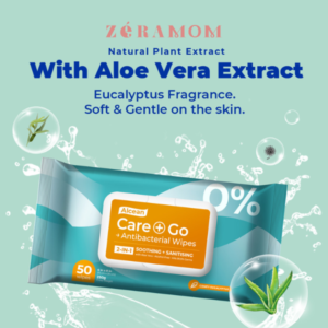 Alcean - Clean+Go Antibacterial Classic Wipes 50 sheets - 3 in 1 Bundle Pack - Image 3